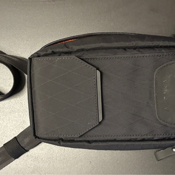 Black Crossbody Bag -Alpaka - Picture 2 of 5